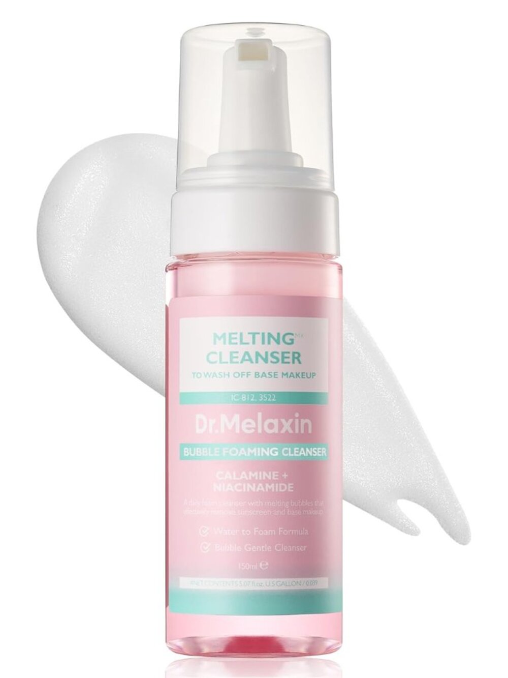Dr.Melaxin Melting Cleanser - Hypoallergenic Makeup remover with Quick Bubble